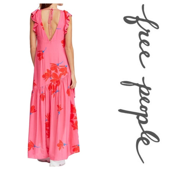 New FP She's A Waterfall Floral-print Maxi Dress - Picture 4 of 8